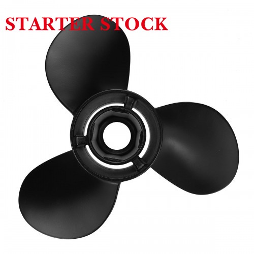48-77344A45 Outboard Boat Propeller 13 1/4 x17 Pitch Replacement for Mercury 60 75 90 100 115 hp, 15 Spline Tooth, RH, 13.25 x 17Ppicture5