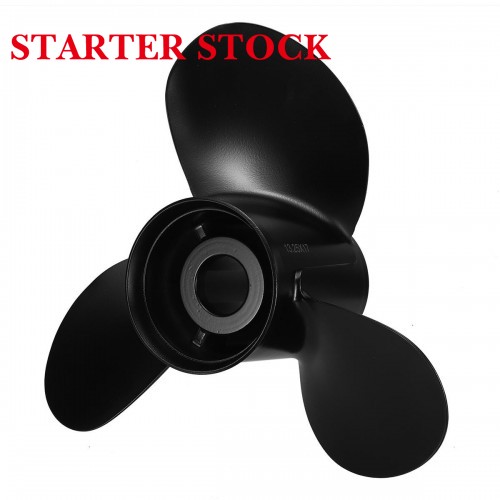 48-77344A45 Outboard Boat Propeller 13 1/4 x17 Pitch Replacement for Mercury 60 75 90 100 115 hp, 15 Spline Tooth, RH, 13.25 x 17Ppicture4