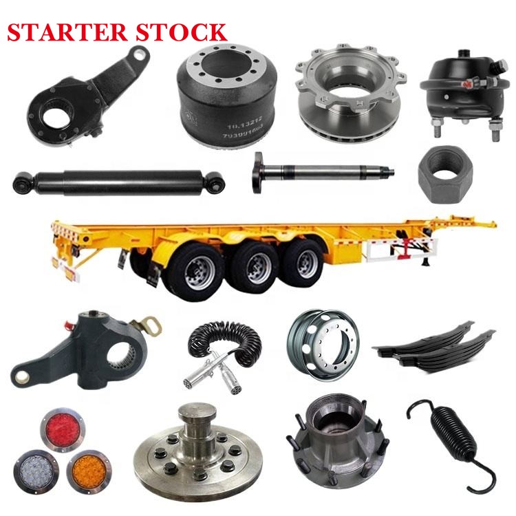 Buena relación calidad-precio en repuestos para ejes y accesorios para camiones semirremolcables Bpw nuevos