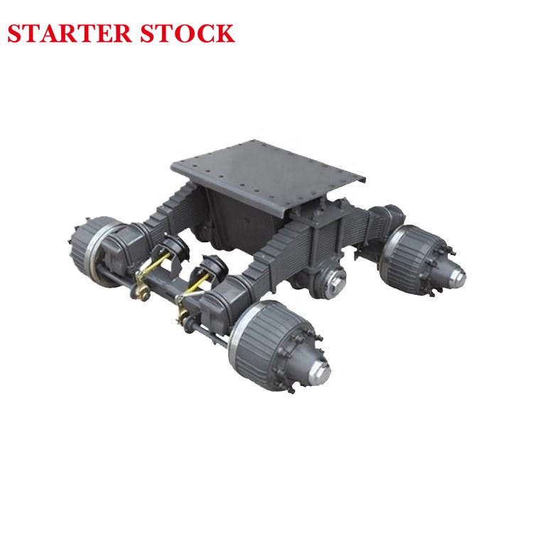 Pieza de repuesto para automóvil en perfecto estado, utilizada en la suspensión del eje tándem de camiones semirremolcables