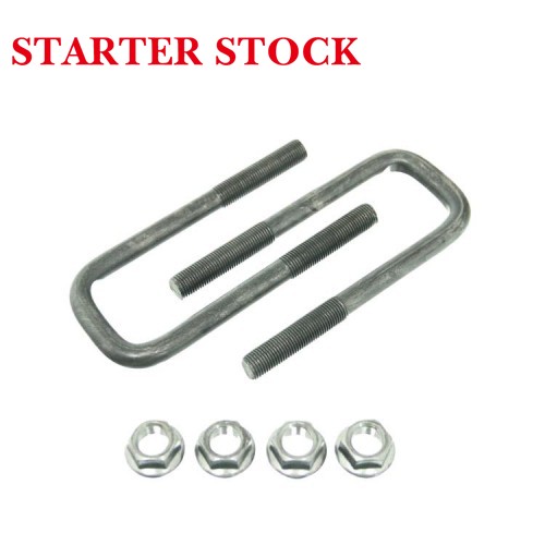 New BPW FUWA 1 0.5 Square Axle U Bolts for Semi Trailer Truck Partspicture2