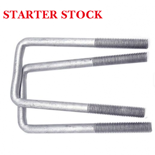 New BPW FUWA 1 0.5 Square Axle U Bolts for Semi Trailer Truck Partspicture4