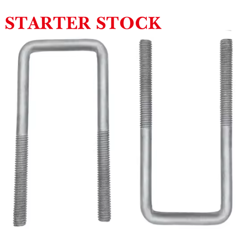 New BPW FUWA 1 0.5 Square Axle U Bolts for Semi Trailer Truck Partspicture5