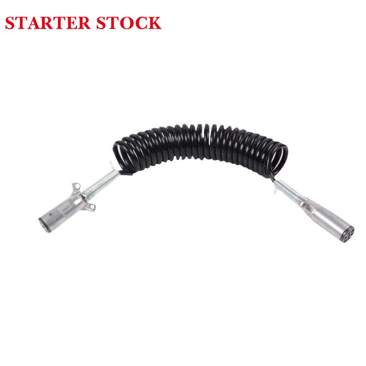 Repuestos para remolques: nuevo cable de resorte para tapones de remolque con núcleo TPU 7p
