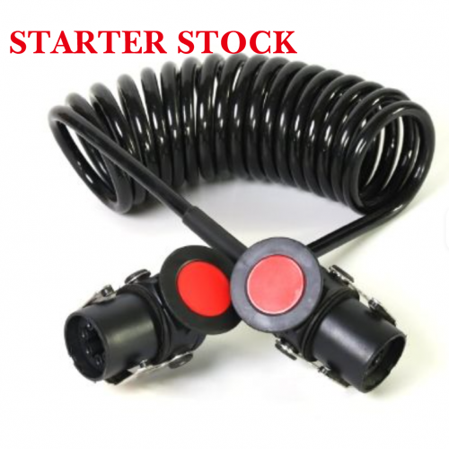 New TPU 7p Core Trailer Plug Spring Wire Screw Trailer Spare Parts Cablepicture4