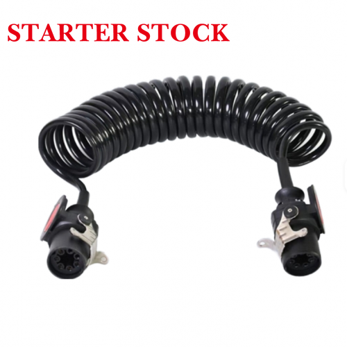 New TPU 7p Core Trailer Plug Spring Wire Screw Trailer Spare Parts Cablepicture5