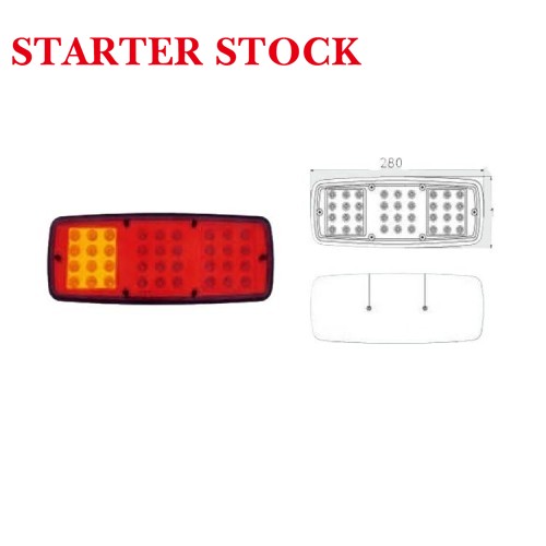 New 24V LED Tail Rear Light for Semi-Trailers Truck Spare Partspicture3