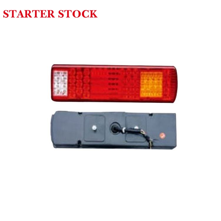 Luzes traseras led universales de 24 V, las más vendidas para semirremolques. Piezas de repuesto para vehículos en perfecto estado