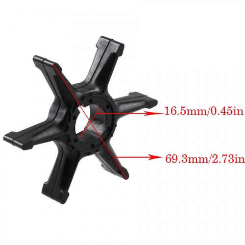 Impeller 689-44352-02-00 689-44352-02 03 47-81604M 47-84797M 47-89890 for Yamaha 25HP 30HP