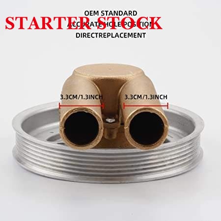 Sea Impeller Water Pump 21214599 Serpentine Belt Pulley Compatible V6 V8 Penta 4.3 5.0 5.7 Engines for Marine Use