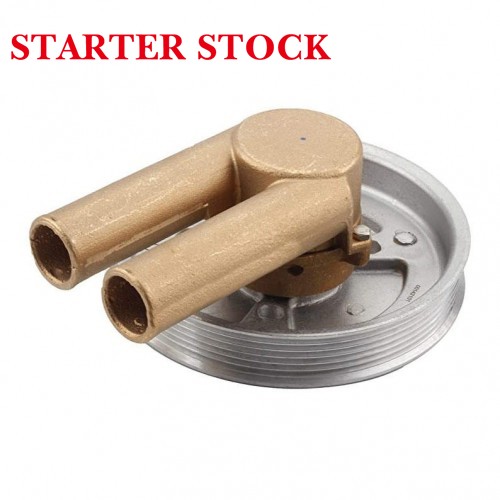 Sea Impeller Water Pump 21214599 Serpentine Belt Pulley Compatible V6 V8 Penta 4.3 5.0 5.7 Engines for Marine Usepicture4