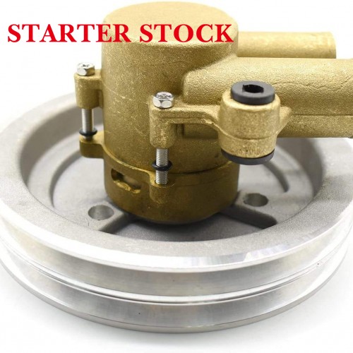 Sea Water Pump 21255090 3812520 Compatible with Volvo V-belt Penta 4.3 5.0 GL V6 V8 4.3GL-E 4.3GL-EF 5.0GL-Fpicture2