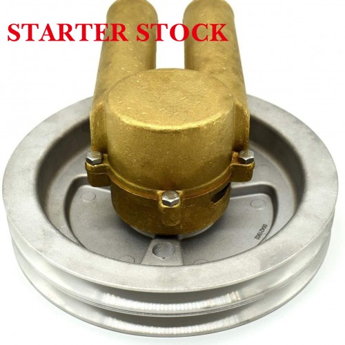 Belt Pulley 4.3 5.0 5.7 Compatible Sea Water Pump New 21214596 3858229 for Outboard Enginespicture3