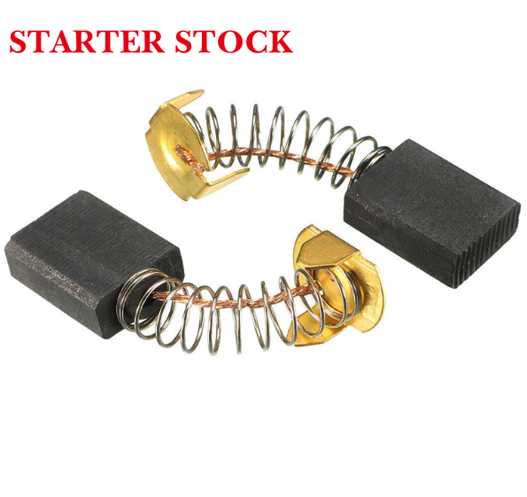 Car Carbon Brushes for OEM No. CB154 CB155 CB157 CB161 CB163 643153-8 957805410 643154 4.5*12*11.5mm Customizable