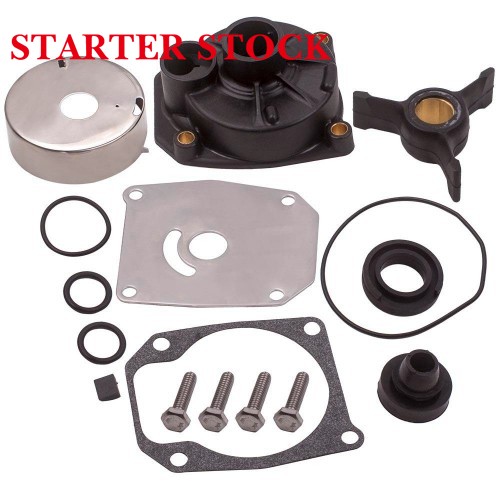 Water Pump Impeller Kit 438592 for Johnson Evinrude OMC Outboard Boat Motors 433548, 433549, 777805, 18-3454picture4