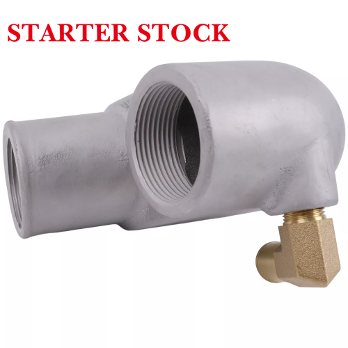 Stainless Steel Mixing Elbow QM 124070-13520 Replacement for Motorcycle Exhaust Systempicture2
