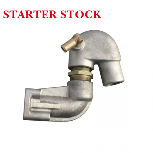 Stainless Steel Mixing Elbow QM 124070-13520 Replacement for Motorcycle Exhaust Systempicture5