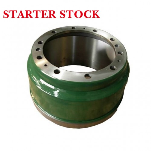 New Rear Brake Drum for Truck Chassis Parts with Tail Essential Truck Brake Spare Partspicture2
