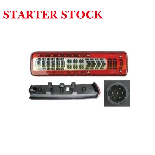 High Quality Red Lens New 24V Combination Rear Light for Volvo Truck Auto Spare Parts 82849925 84195519 82849894 84195505picture4