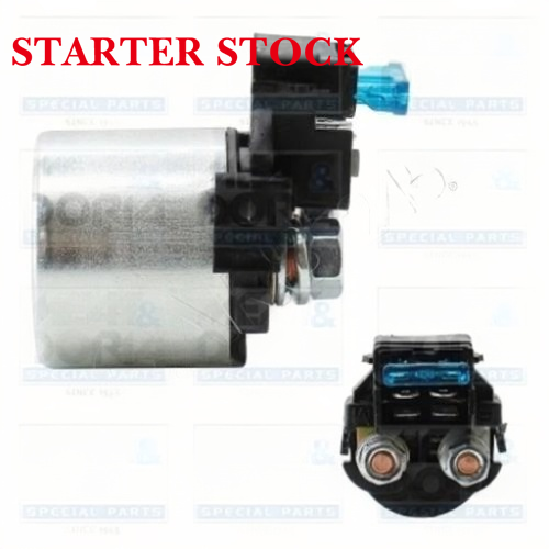 12V Round Head High-Current Starter Relay for Honda CG125 Cargo/Titan (2000-2008) OE 35850-KGA-900/35850-KBB-900