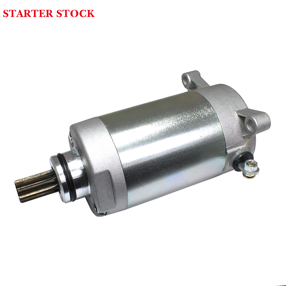 Starter Motor for Yamaha YBR 125 Factor/ED (2000-2016), 12V 9-Tooth, OE 5HH-H1800-00, Brazil Specification