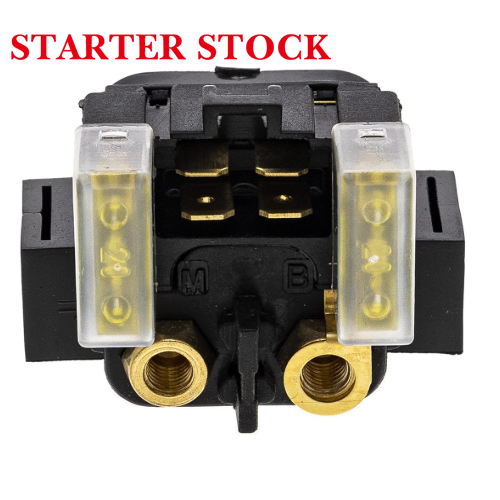 12V Universal Square Starter Relay for Yamaha YBR 125 Factor/ED (2000-2016), Model 5HH/18D, 125cc SOHC Single Cylinder, OE 4JG-81940-12picture2