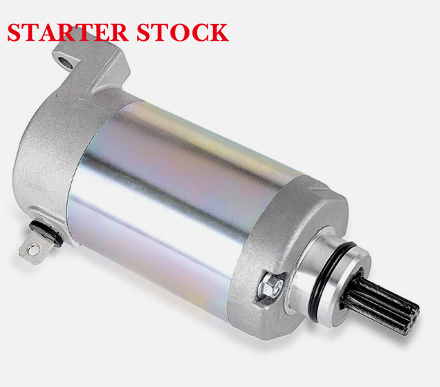 12V 9-Tooth Starter Motor for Yamaha XTZ 250 Lander/Ténéré (2006-2023), Model 20S/4B4, 250cc SOHC Single Cylinder, OE 4B4-81890-00, Suitable for Long-Distance Touring & Off-Road Use