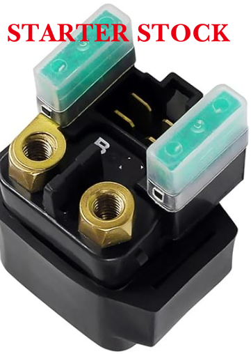 12V Universal Starter Relay for Yamaha YBR 150 Factor/Fazer 150 (2013-2023), Model 1ST/2CC, 149cc SOHC Single Cylinder, OE 5VL-H1940-00