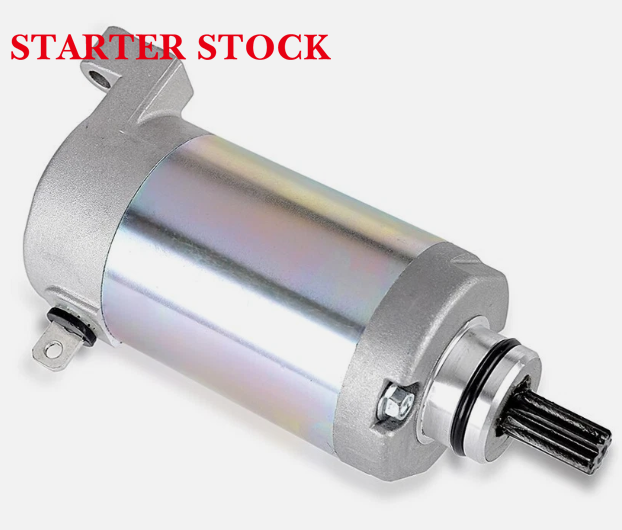 12V 10-Teeth Starter Motor for Yamaha Crypton T115 (Classic Underbone Motorcycle), Model 5D9, 2010-2018, 114cc SOHC Horizontal Cylinder, OE 5D9-H1800-00, For Horizontal Engine