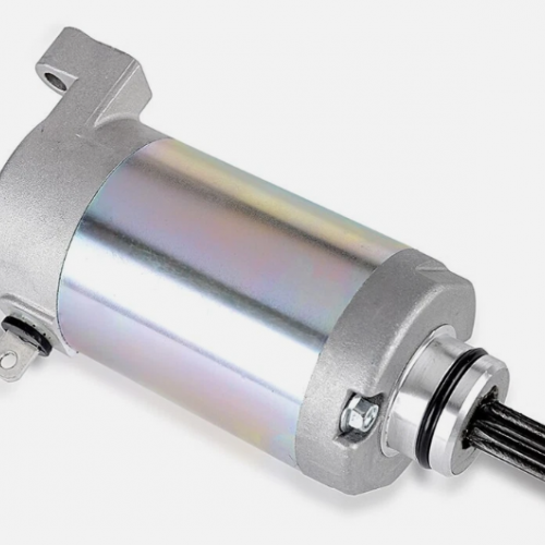 12V 10-Teeth Starter Motor for Yamaha Crypton T115 (Classic Underbone Motorcycle), Model 5D9, 2010-2018, 114cc SOHC Horizontal Cylinder, OE 5D9-H1800-00, For Horizontal Engine