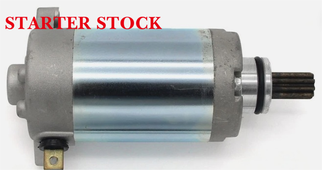 12V 9T Starter Motor for Yamaha MT-03 (2016-2023) B08/B02 321cc DOHC Twin-Cylinder | Replace OE B08-81890-00