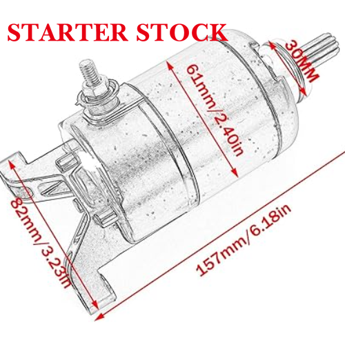Suzuki	GSX150/Gixxer 150		ED	2014-2023	155cc SOHC 单缸	起动机 Starter Motor	31100-34J00	12V / 9齿 / 印度产picture2