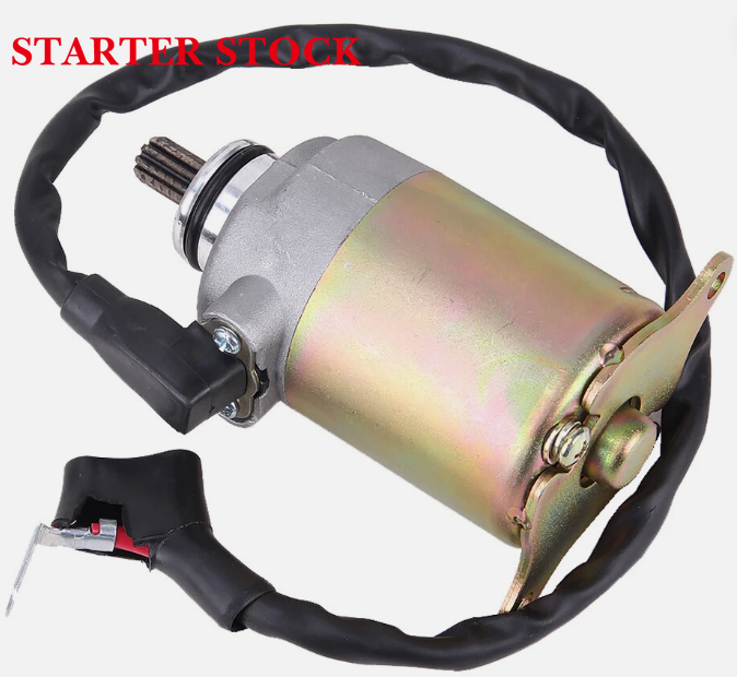 AKT	Dynamic Pro 125 		DYN	2010-2024	152QMI (GY6-125 踏板机)	起动机 Starter Motor	"31200-GY6-125 5850-GY6-911 35850-GY6-941"	12V / 9齿 / 踏板车通用马达，通用性无敌