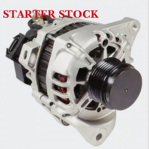 03G903016LX Compatible Alternator for Audi Volkswagen 12V 180A | Bosch Replacement 0-121-715-077 0-121-715-177 | 6 Groove Clutch Pulley Built-in Fan & Regulatorpicture3