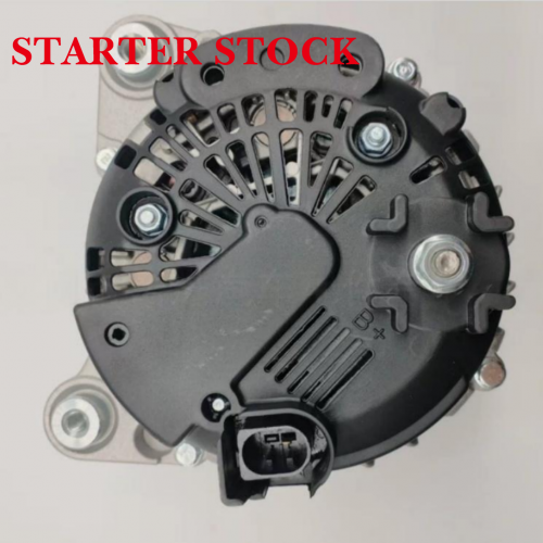 03G903016LX Compatible Alternator for Audi Volkswagen 12V 180A | Bosch Replacement 0-121-715-077 0-121-715-177 | 6 Groove Clutch Pulley Built-in Fan & Regulatorpicture4