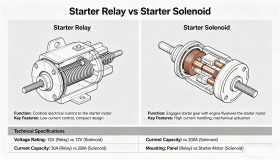 Understanding Starter Relays vs. Starter Solenoids: A Technical Overview