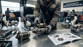 High-Frequency Start/Stop Wear: Upgrading Starters for Delivery Motorcycle Fleets