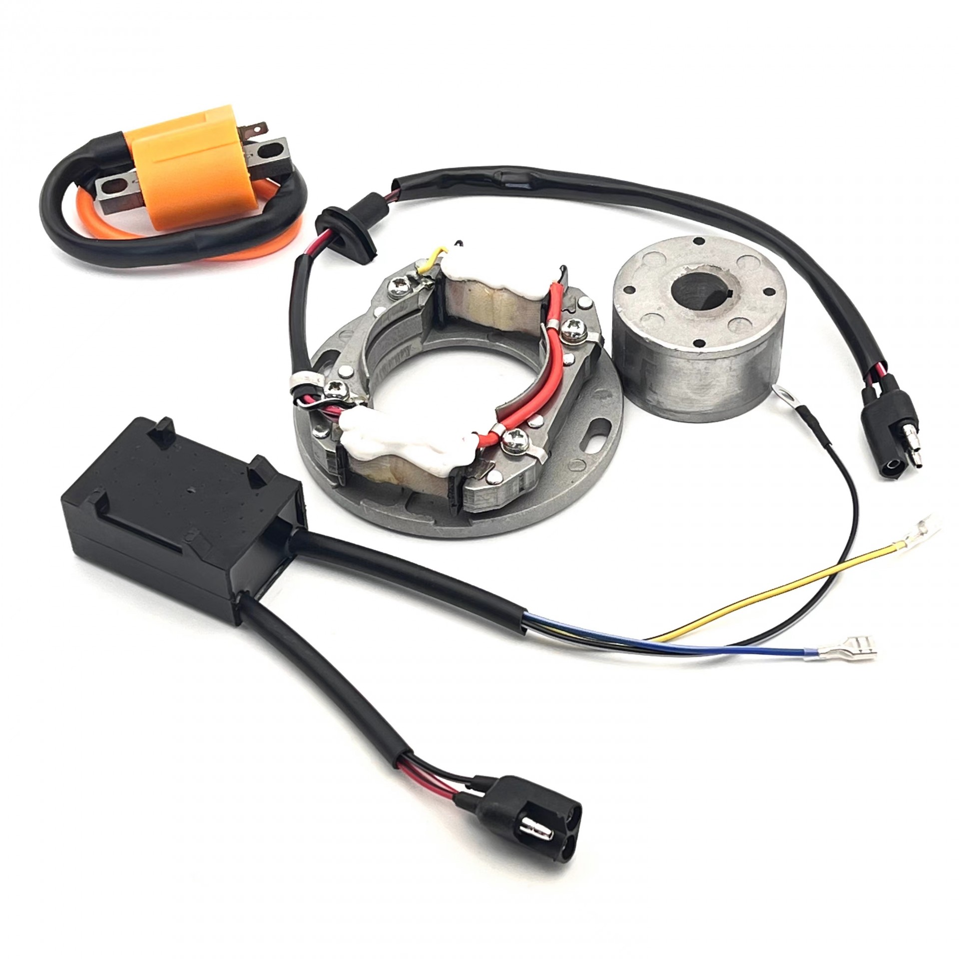 Dirt Pit Bike Motorcycle Motor Magneto Stator Rotor Ignition Coil Cdi Box Kit Set For Suzuki Dirt Bi