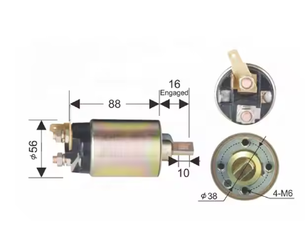 Wholesale Chinese Supply Portable Starter Solenoid Switch for Many Types of Vehicles