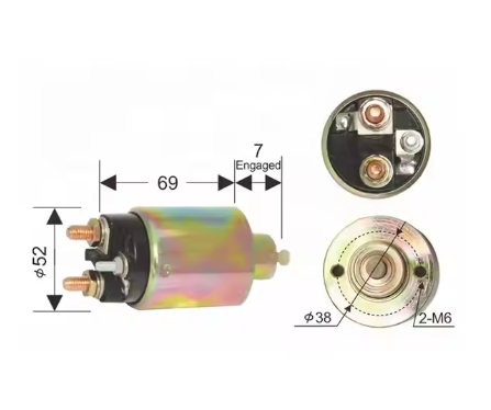 2021 Best Quality Portable Self Stater Solenoid Switch for Many Types of Vehicles
