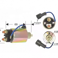Mzj-400a 12v 24v 30v 48v Dc Solenoid Switch Price Starter Motor Electromagnetic Solenoid Switch for