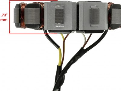 0584643 0763779 Stator Coil for Evinrude Johnson Outboard 200HP 1993-2001 35AMP 1994 1995 1996 1997 1998 1999 2000picture2