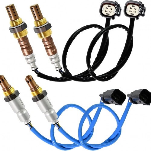 4Pcs Oxygen O2 Sensor 234-5038 234-4490, Automotive Replacement 02 Sensors Compatible with Ford
