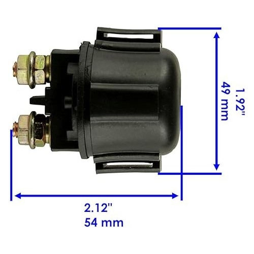 Starter Relay for Yamaha TW200 TT225 XT225 XT600 SRX250T XS400RJ XS750S | 3AY-81940-00 | Motorcycle ATV UTV Snowmobilepicture7