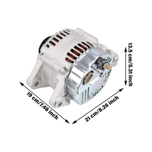Alternator 37300-3E100 Compatible with Hyundai Santa Fe 2.7L 2007-2009, Kia Optima Rondo 2007-2010 373003E100, 021319271, 373003E105, AND0424, 40052193picture7