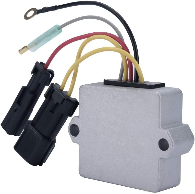 893640T01 Voltage Regulator Rectifier Fit For Mercury Marine Outboard 5 Wires 4 Stroke 25Hp 30 40 50 60 135 140 150 175 200 240 Hp Engines 2002 893640-002 893640A03 194-2115k1 18-5732