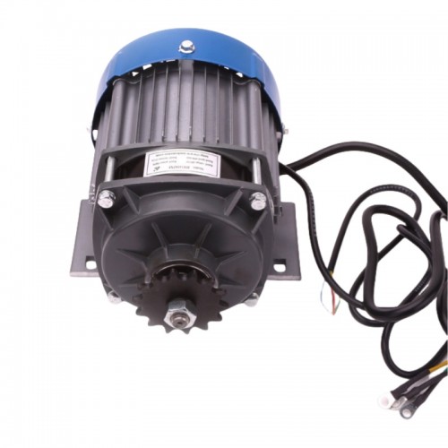 500W 60V BM1418WZX Permanent Magnet DC Geared Brushless Motor BLDC For Electric Tricycle Farm Machinerypicture3