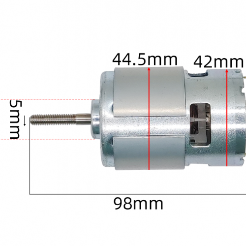 Model 755 Weeder Rotor 12V Li-Ion Lawn Mower Motor Li-Ion Lawn Mower Motor