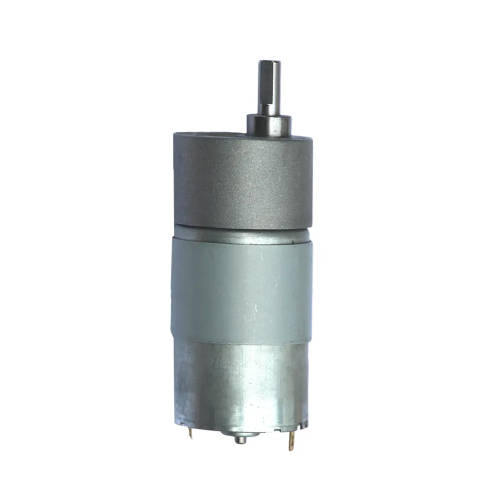 High Torque 25rpm Dc Micro Electric Brush Gear Motor for Lawn Mowerpicture3