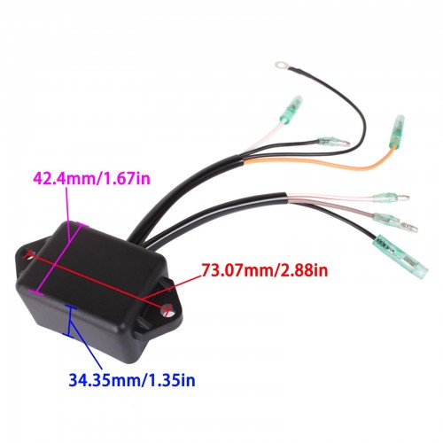CDI for Yamaha 9.9HP 15HP C25HP 1988-1989 695-85540-10 695-85540-11 695-85540-12 695-85540-21picture5